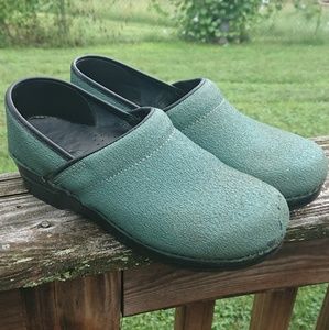 Dansko Green Clogs 39